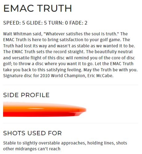 Dynamic Discs Lucid EMAC Truth